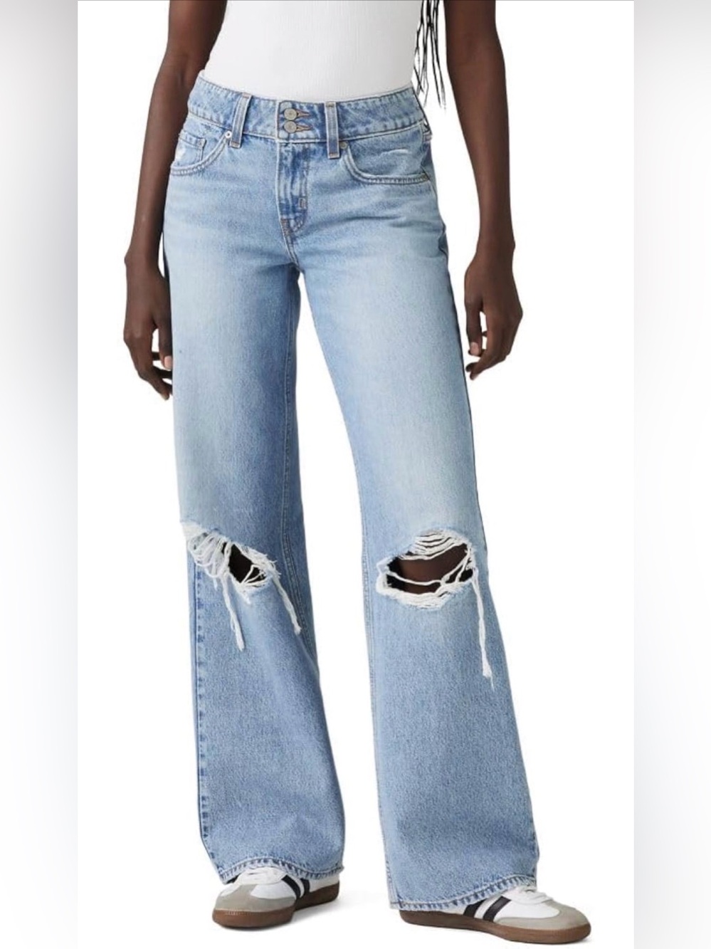 Levi’s Superlow Table Talk. Low-rise, relaxed wide-leg fit size30